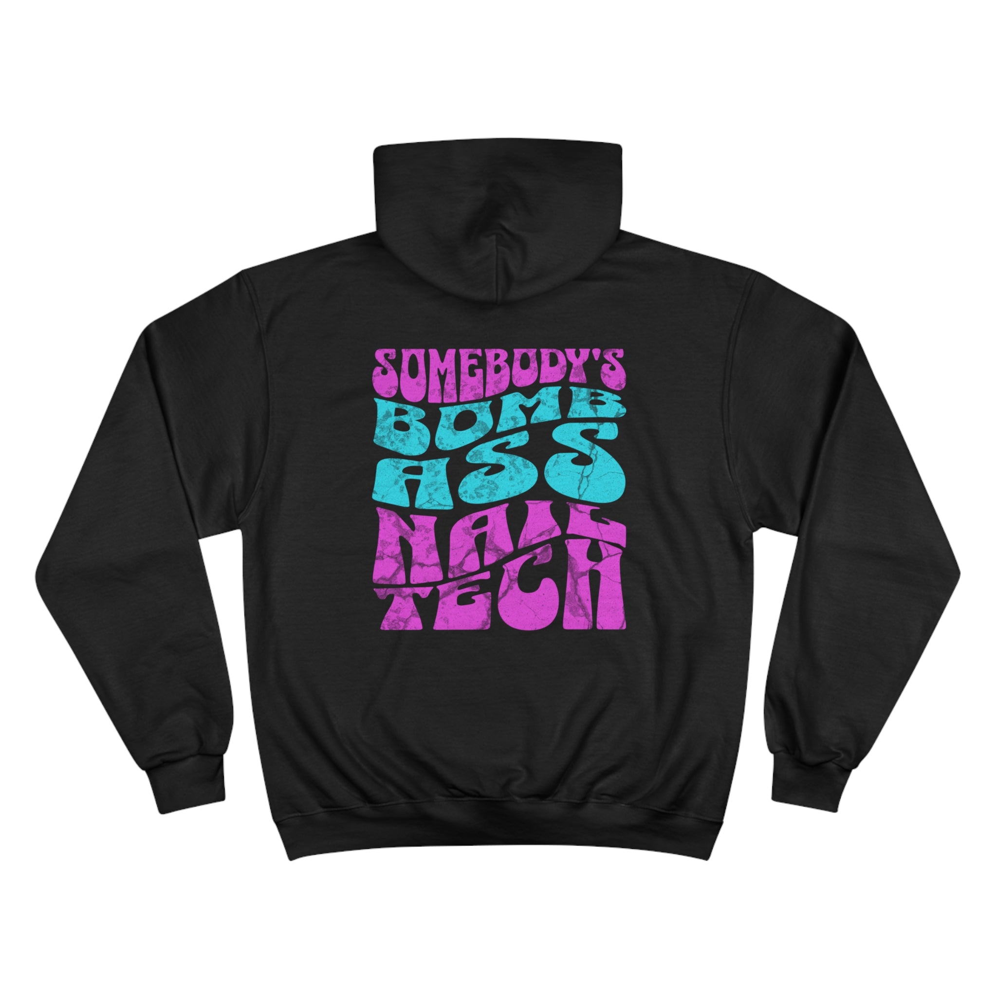 ' Nail tech merch | funny nail tech | Champion Hoodie