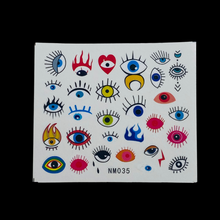 Load image into Gallery viewer, All Seeing Eye Nail Decals
